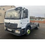 2017 17 MERCEDES-BENZ ATEGO 1323 13 TON CHASSIS CAB TIPPER HCV - 343K KM - EURO 6 - PTO