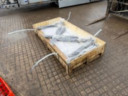 NEW/UNUSED KMY INDUSTRIAL STEEL-FRAMED STONE DINING TAB