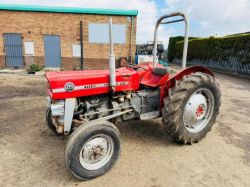 MASSEY FERGUSON 135 TRACTOR 2WD *C/W ROLL BAR*