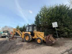 FORD 555 4WD WHEELED FRONT LOADER BACKHOE *2699 HOURS*