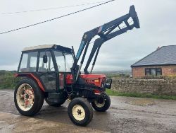 ZETOR 7011 70HP TRACTOR WITH QUICKE FRONT LOADER