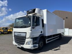 2014 64 PLATE DAF CF 65 18 TON REFRIGERATED HCV - TAIL LIFT