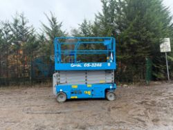 2017 GENIE GS-3246 11.75MTR ELECTRIC SCISSOR LIFT - 212 HOURS