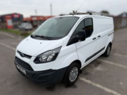 2016 66 FORD TRANSIT CUSTOM 310 PANEL VAN - EX BT - 69K MILES - EURO 6 - ROOF RACK