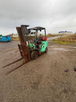21 PLATE MITSUBISHI FORKLIFT *1270 HOURS*