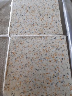 1 PALLET OF TDE 9 TILES, NEW PALLETS