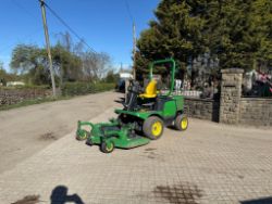 JOHN DEERE 1445 4WD OUTFRONT RIDE ON MOWER WITH JOHN DEERE 62” ROTARY DECK