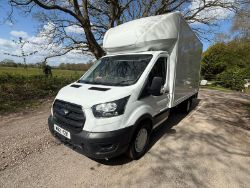 2021 21 FORD TRANSIT LUTON TAIL LIFT VAN - 127K MILES - 1 KEY