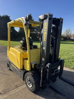 2019 HYSTER 3 TONNE ELECTRIC FORKLIFT TRUCK CONTAINER SPEC *12% BP*