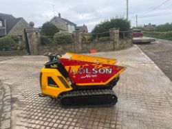 2024 JCB HTD-5 500KG DIESEL TRACKED PEDESTRIAN HIGH TIP DUMPER