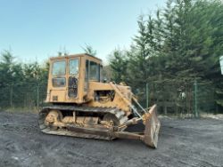 CAT D4E TRACKED DOZER FULL CAB LOW HOURS