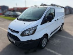 2016 66 FORD TRANSIT CUSTOM 310 PANEL VAN - EX BT - 59K MILES - EURO 6 - ROOF RACK