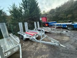 2017 INDESPENSION AD2000 2.7 TON TWIN AXLE PLANT TRAILER