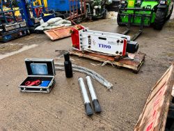 NEW/UNUSED TANK TB90 HYDRAULIC ROCK BREAKER - 70MM PINS