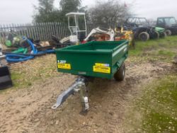 NEW/UNUSED WESSEX 1.25 TON SINGLE AXLE TIPPING TRAILER