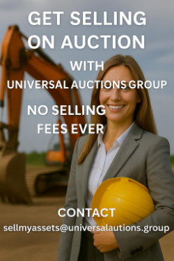 Ready to get started? Call us on 0330 332 5232 or email sellmyassets@universalauctions.group