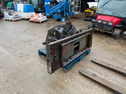 UNIVERSAL BINGHAM AP450H HYDRAULIC SKIDSTEER ASPHALT PATCH PLANER