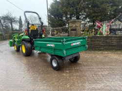 NEW/UNUSED WESSEX 1.25 TON SINGLE AXLE TIPPING TRAILER