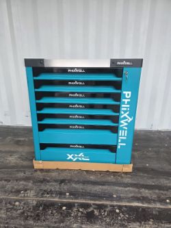 UNUSED PHIXWELL WORKBENCH WITH 7 DRAWERS