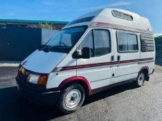 1990 FORD TRANSIT AUTO SLEEPER CAMPER VAN - 99K MILES - COOKER - SINK - FULLY FURNISHED