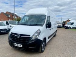 2021 70 VAUXHALL MOVANO L3H3 F3500 CDTI PANEL VAN - 185K MILES - PARKING SENSORS *NO VAT*
