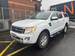 2016 16 FORD RANGER LIMITED 4X4 TDCI PICK UP - 166L MILES *NO VAT*