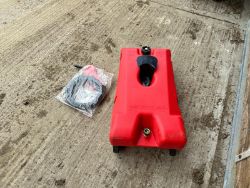 NEW/UNUSED 53 LITRE FUEL CADDY WITH FUEL PUMP