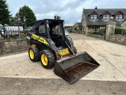 NEW HOLLAND L160 WHEELED SKIDSTEER LOADER - PERKINS DIESEL ENGINE