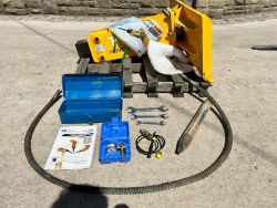 NEW/UNUSED TMG HYDRAULIC ROCK BREAKER - C/W TOOLBOX AND TOOLS INCLUDED