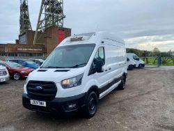 2021 71 FORD TRANSIT 350 LEADER ECOBLUE FRIDGE/FREEZER PANEL VAN - 165K MILES - L3 H3 *NO VAT*