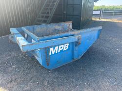 CRANE BOAT SKIP - 2M CUBE CAPACITY LEVEL FULL