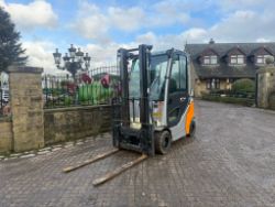 2017 STILL RX70-20 2 TON DIESEL COUNTERBALANCE FORKLIFT *4121 HOURS*