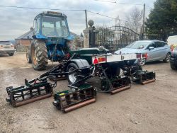 HAYTER TM749 7 GANG SINGLE AXLE TOW BEHIND CYLINDER MOWER