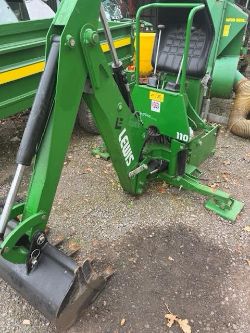 2014 LEWIS 110 BACK HOE DIGGER FIT FOR COMPACT TRACTORS