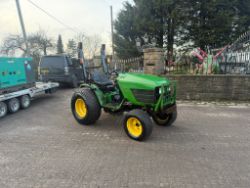 JOHN DEERE 4100 20HP 4WD COMPACT TRACTOR *3338 HOURS*