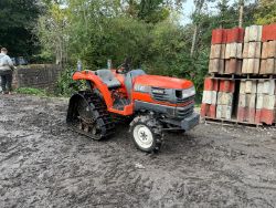 KUBOTA GT21 21HP SEMI-TRACKED CRAWLER COMPACT TRACTOR *1485 HOURS*