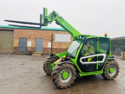 2017 MERLO P27.6+ TURBO TELEHANDLER *C/W PALLET TINES*.