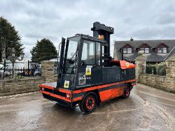 2010 LINDE S40 4 TON SIDE LOADER FORKLIFT - 9980 HOURS