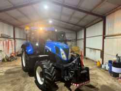 NEW HOLLAND T7.185 MAPPED TO 210 50K RANGE COMMAND TRACTOR - 9284 HOURS*