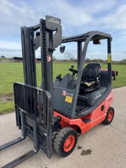 LINDE H16 GAS FORKLIFT - 1.6 TONNE*12% BP*