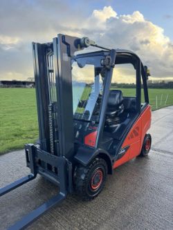 LINDE H25 DIESEL FORKLIFT TRUCK TRIPLE MAST CONTAINER SPEC *ONLY 12% BP*