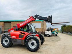 MANITOU MLT 634-120 LSU PS TELEHANDLER *C/W PALLET TINES *YEAR 2013* *8522 HOURS*