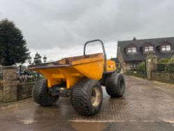 2015 TEREX TA6 6 TON DUMPER EXTRA WIDE TIRES