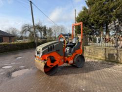 2013 HAMM HD10C VV 1000MM DIESEL TWIN DRUM VIBRATING ROLLER *1376 HOURS*