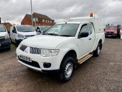 2012 62 MITSUBISHI L200 4LIFE CLUB CAB DI-D 4X4 PICK UP - 129K MILES - AIR CON - TOW BAR