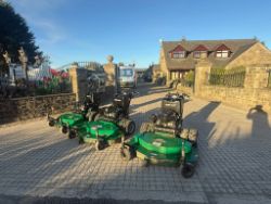 2015 RANSOMES BOB-CAT 48” F/R PEDESTRIAN MOWER.