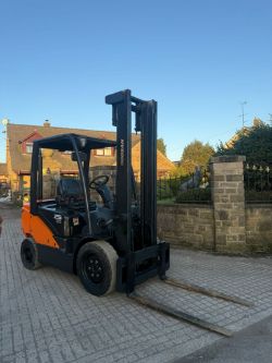 2020 DOOSAN D25S-7 2.5 TON 4MTR DIESEL COUNTERBALANCE FORKLIFT *4538 HOURS*