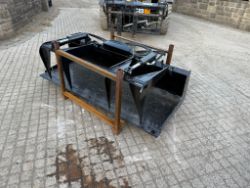 NEW/UNUSED 2025 GIYI GY-PG72 72” SKIDSTEER HYDRAULIC SKIDSTEER BUCKET GRAB