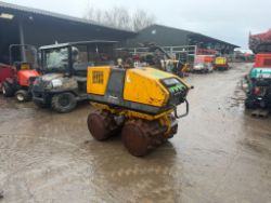BENFORD BTR850 TWIN DRUM VIBRATING TRENCH ROLLER