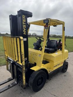 HYSTER 2.5 TONNE GAS FORKLIFT CONTAINER SPEC *12% BP*